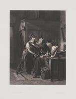 KG 08384
<br/>
Het eerste weekloon
<br/>
<em>Sluyter, Hendrik D. Jzn. (1839-1931)</em>